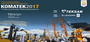 Komatek 2017 Fuarındayız