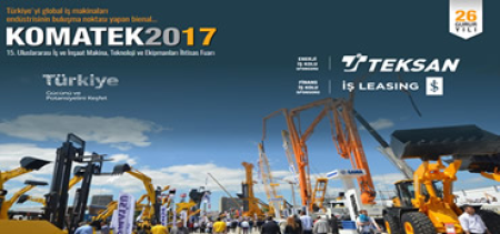 Komatek 2017 Fuarındayız